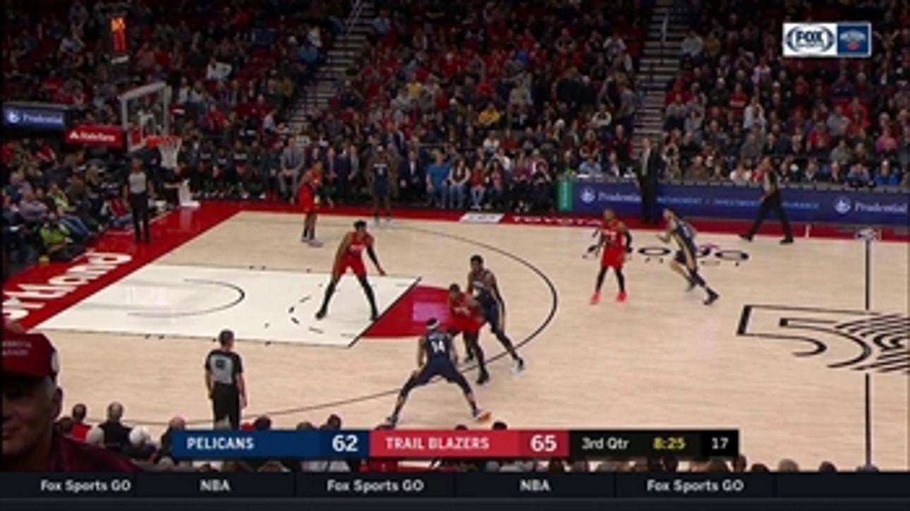 HIGHLIGHTS: Jrue Holiday Hits the Triple