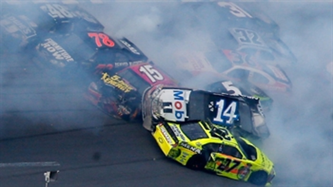 Paul Menard says this wreck at Talladega was the scariest moment of his career