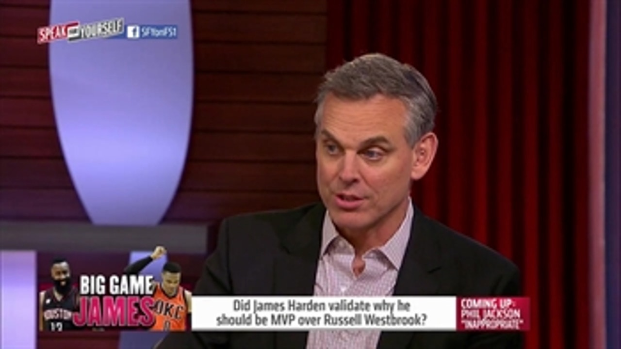 Did Harden's Game 1 against Westbrook validate why he should be MVP? | SPEAK FOR YOURSELF