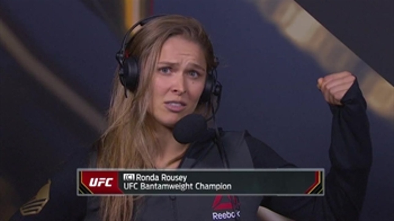 Ronda Rousey thinks Holly Holm's sweetness is a fake act and she doesn't like it