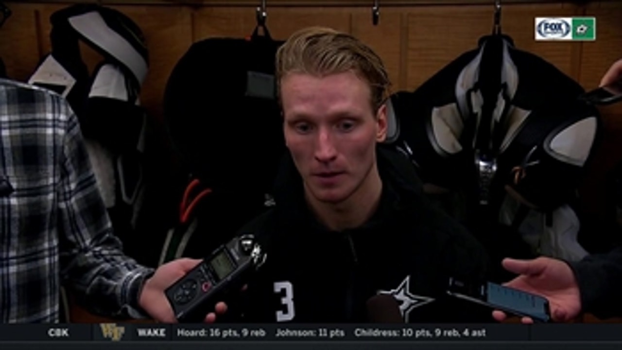 John Klingberg: We created some momentum after a while'
