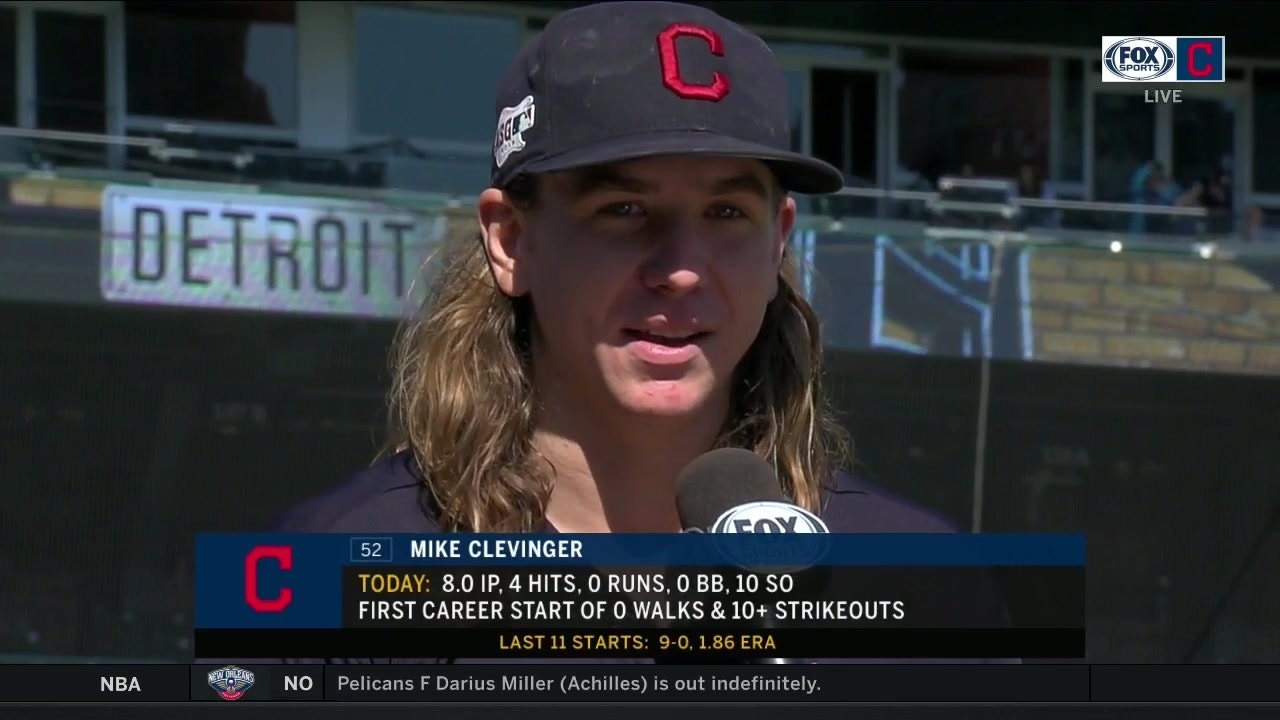 Mike Clevinger focused on his 'nasty stuff' to sweep Tigers