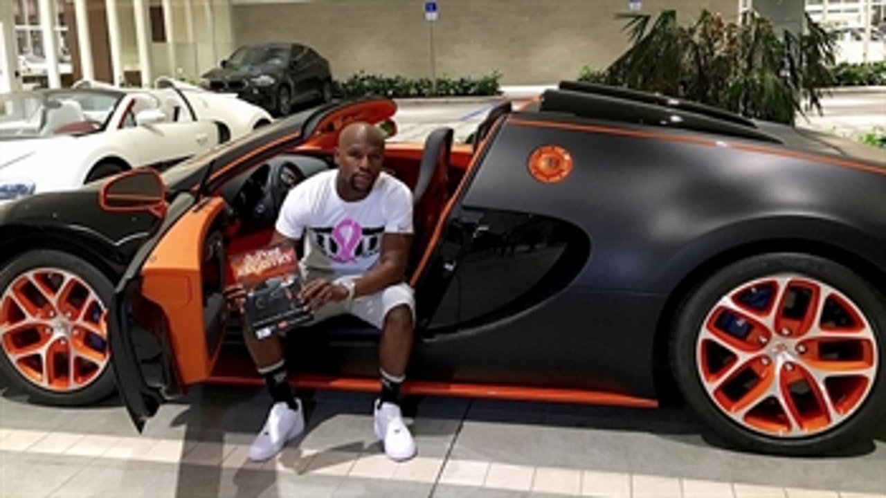 Floyd Mayweather Jr. shows off his brand new $3.4 million car