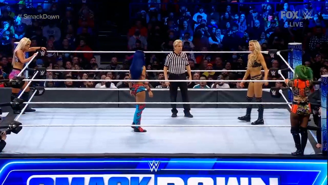 Charlotte Flair teams up with Shotzi to face Sasha Banks and Toni Storm ' WWE on FOX