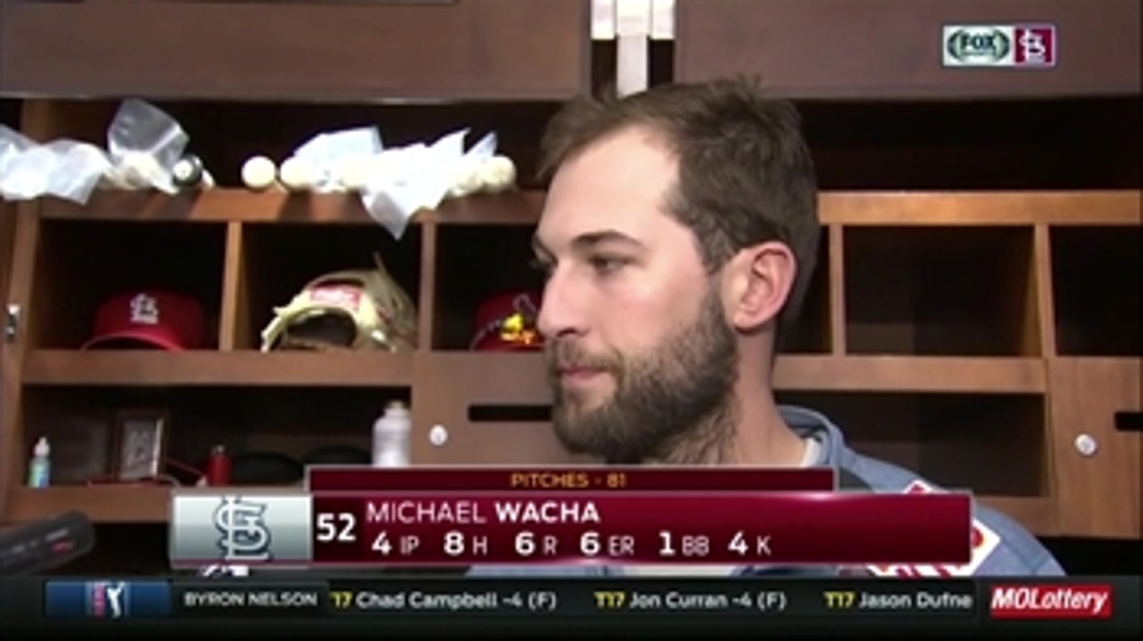 Teammates pick up Wacha in rough outing