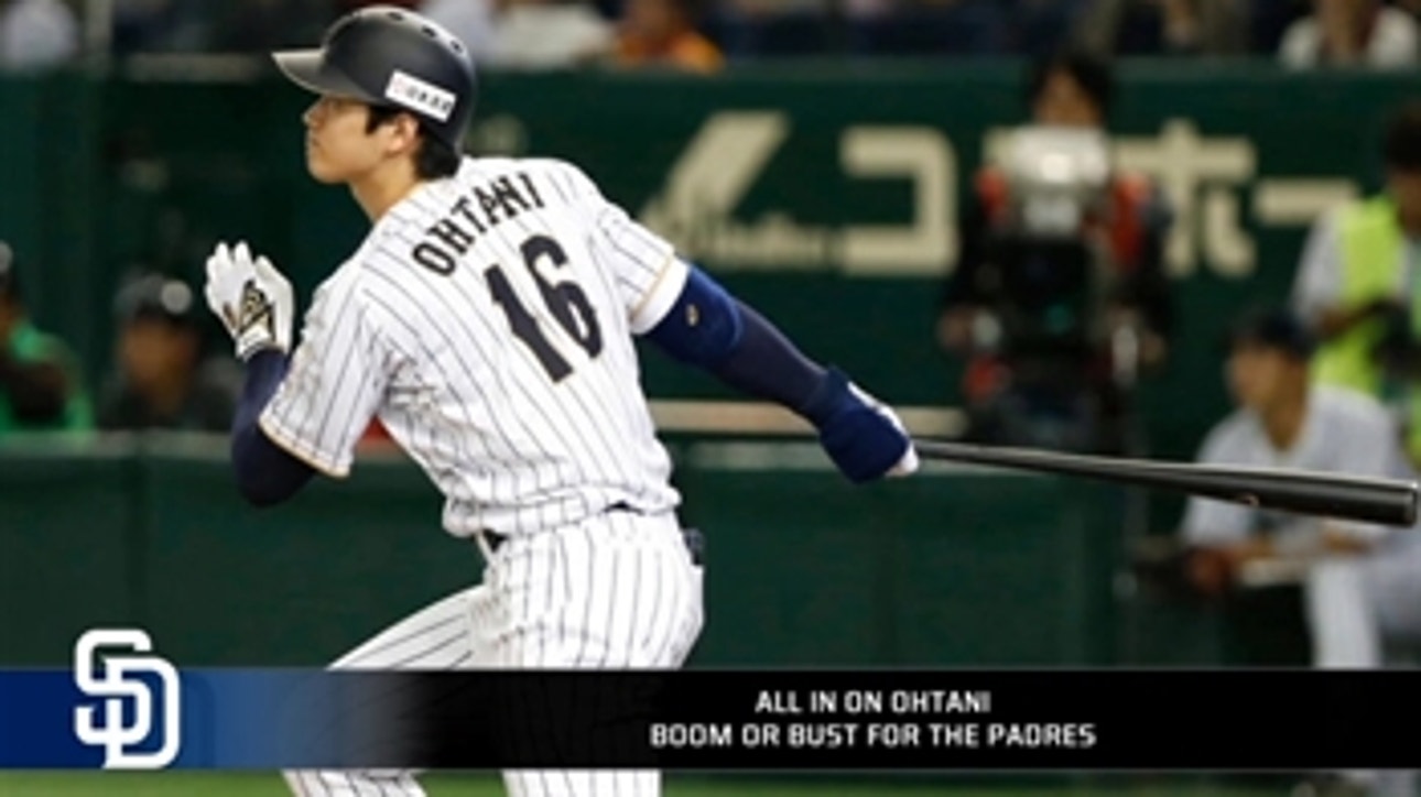 Boom or bust, Padres are all in on Ohtani
