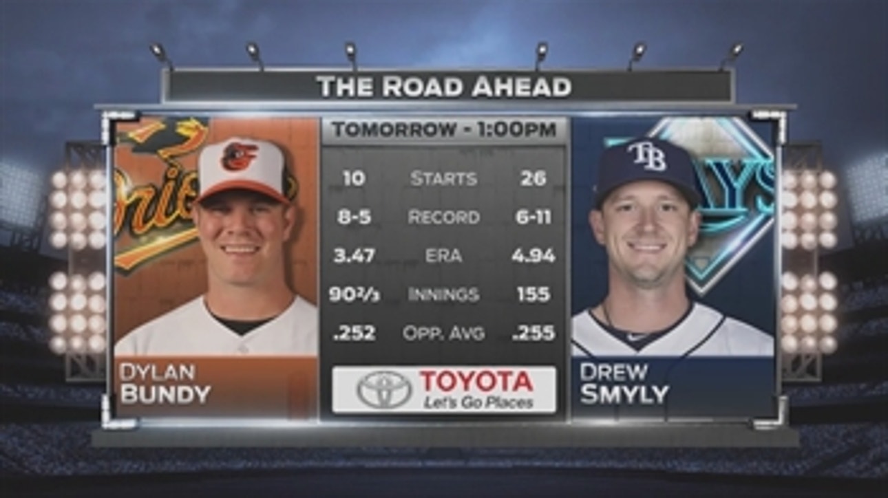 Drew Smyly looks to help Rays avoid sweep in finale vs. Orioles
