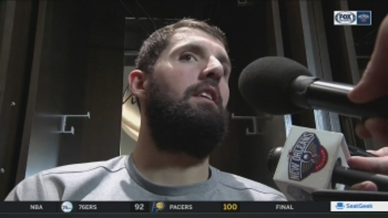 Nikola Mirotic on playing in first game with Pelicans, loss to Minnesota