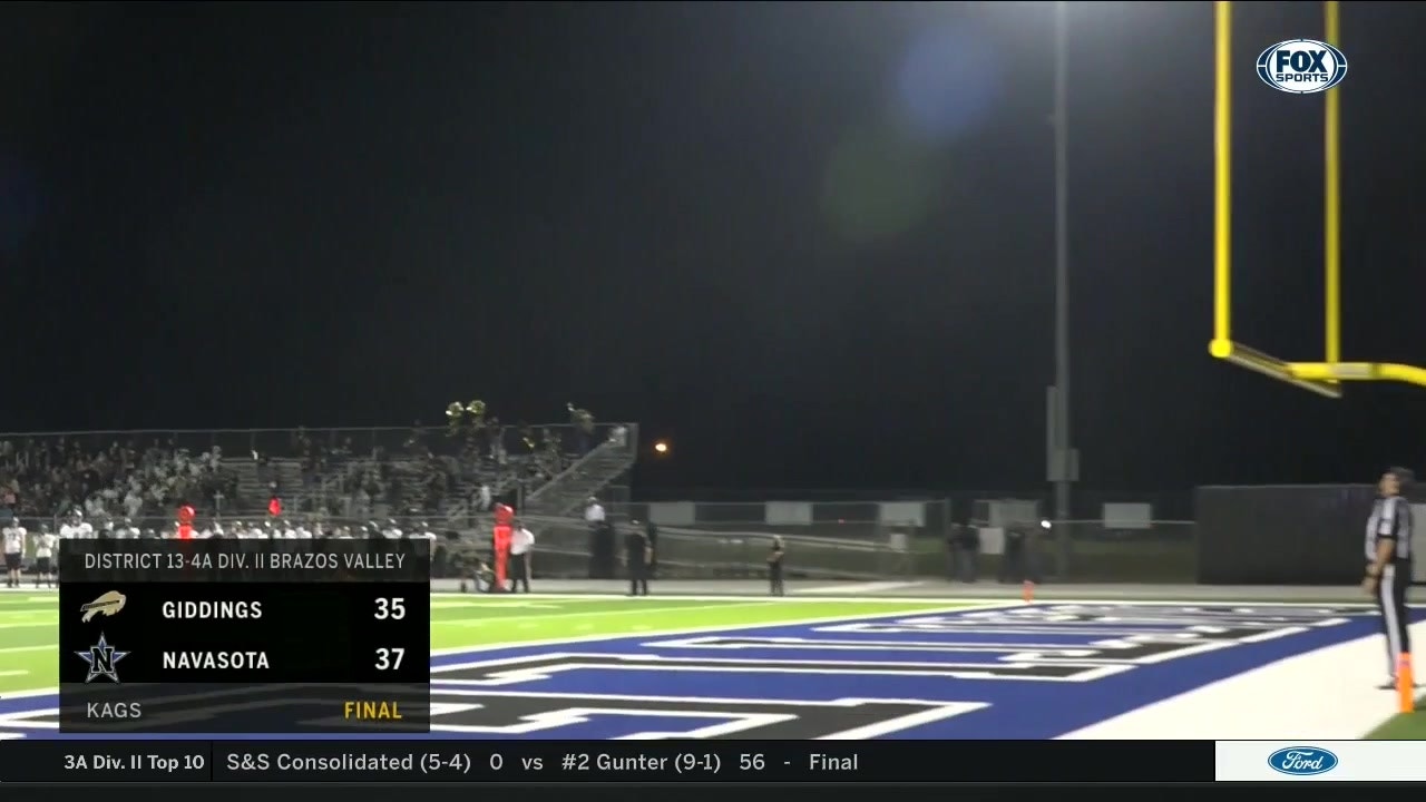 HIGHLIGHTS: Navasota vs Giddings | High School Scoreboard Live