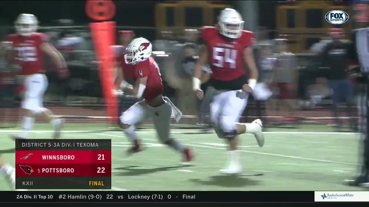 HIGHLIGHTS: Pottsboro vs Winnsboro | High School Scoreboard Live