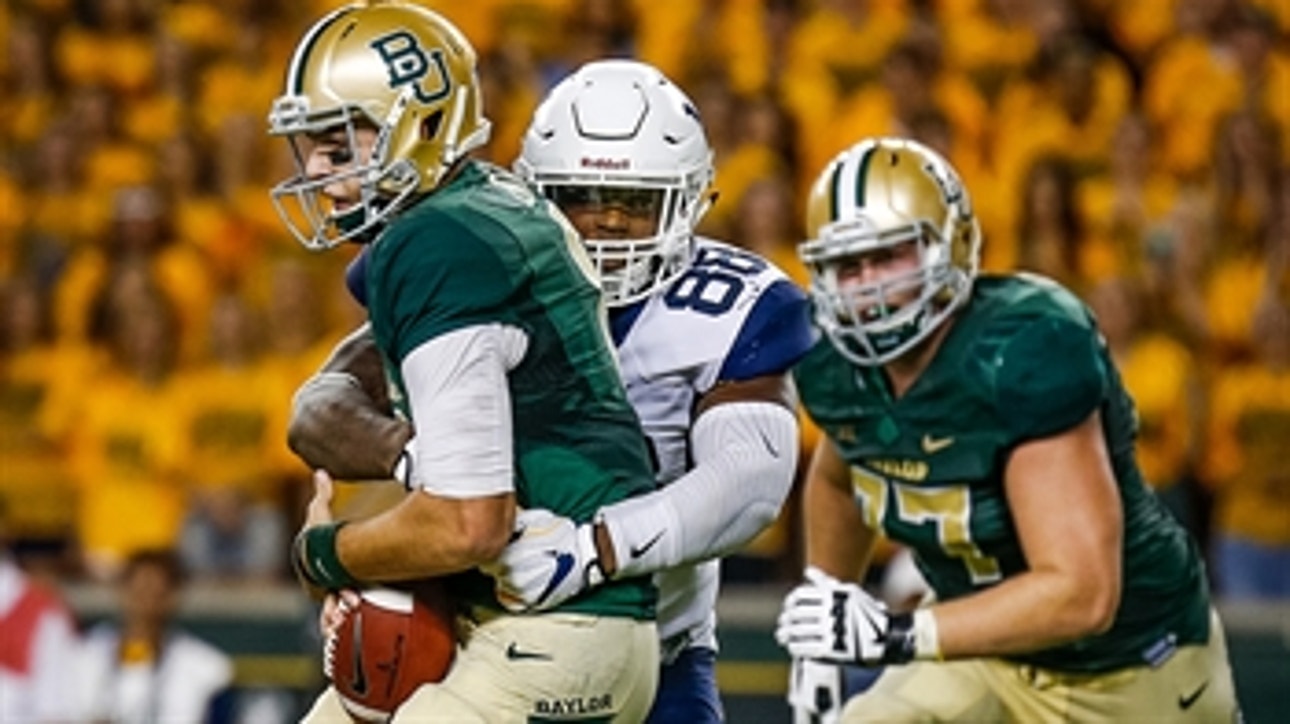 No. 23 West Virginia holds off Baylor 38-36