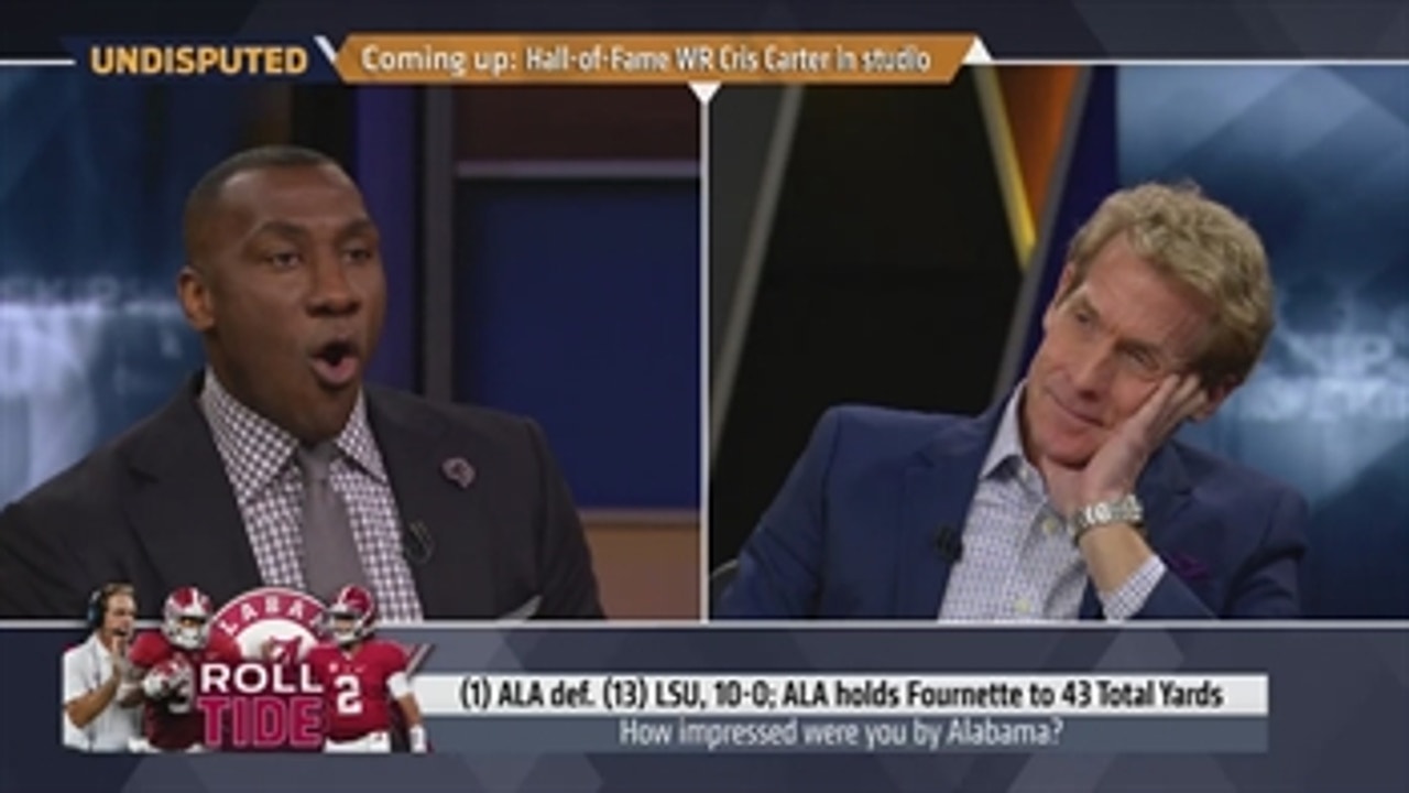Shannon Sharpe has the most impassioned praise of Nick Saban we've seen' UNDISPUTED