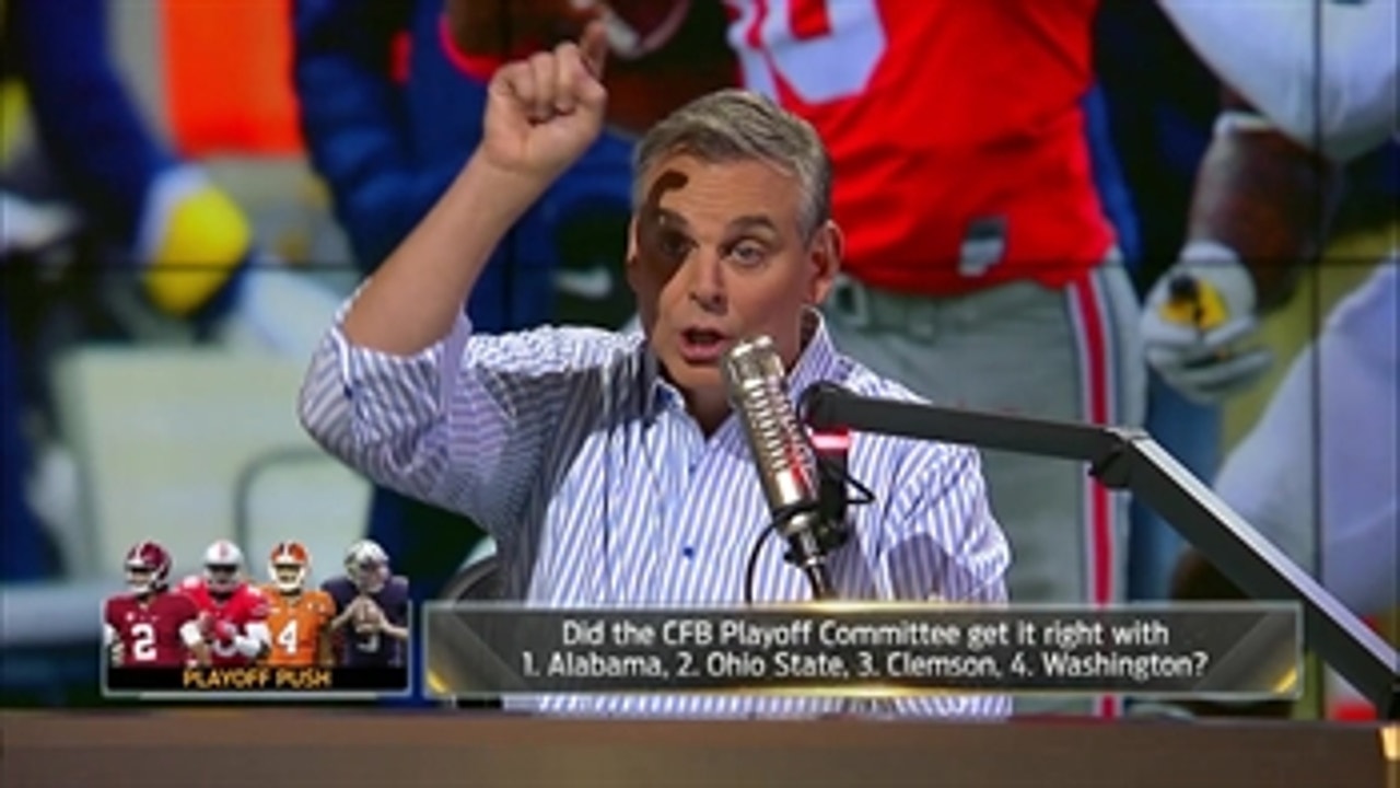 Colin Cowherd blasts the College Football Playoff committee ' THE HERD