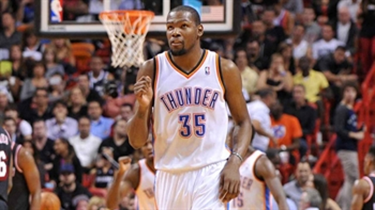 Durant has another 30-point show in Thunder's win