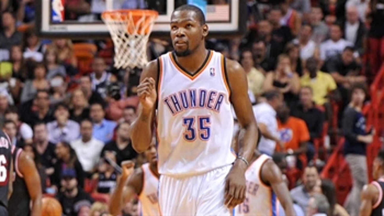 Durant has another 30-point show in Thunder's win