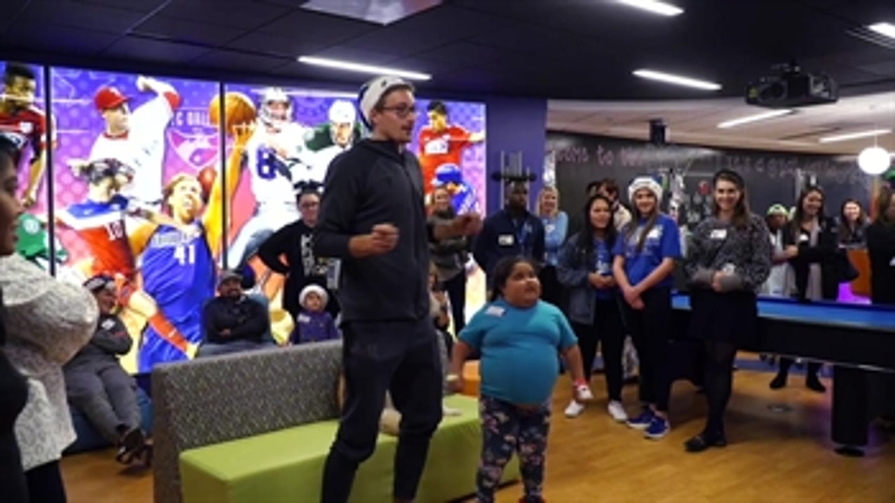 Dwight Powell Hospital Visit | Mavericks Insider