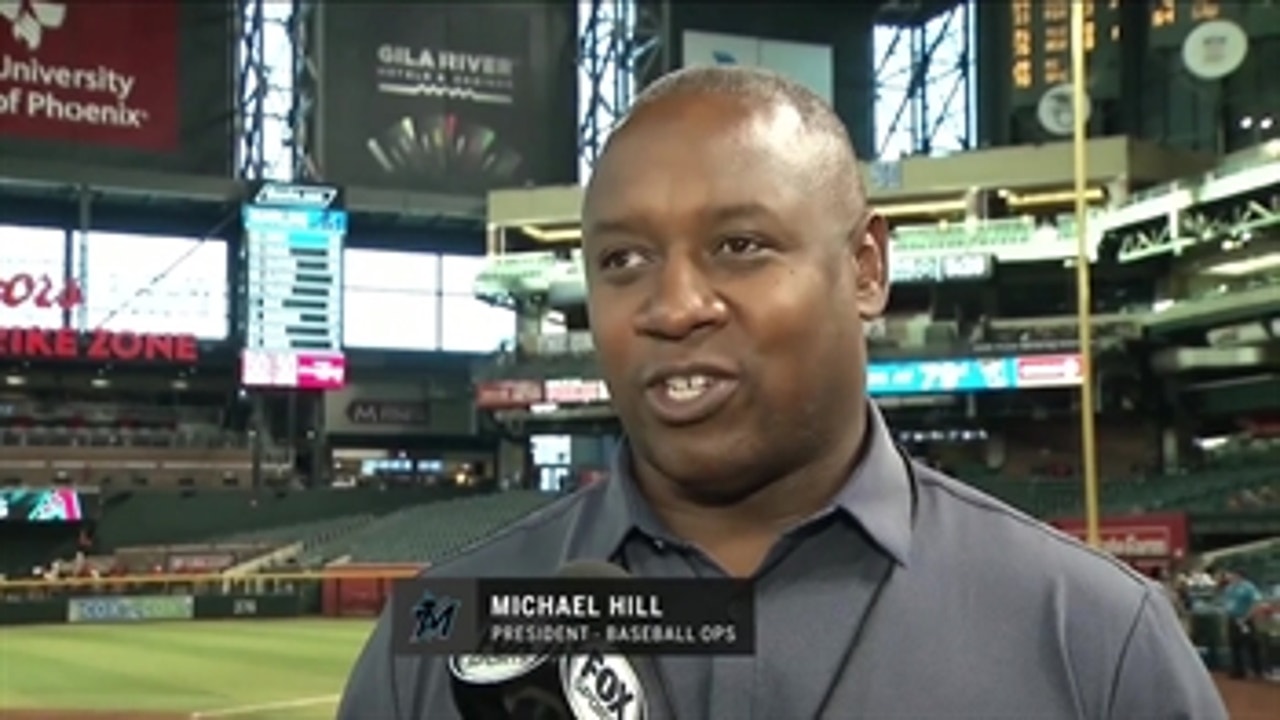President of Baseball Ops Michael Hill on state of Marlins' talent-packed minor league system