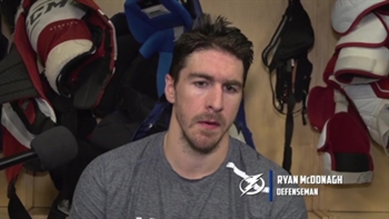 Lightning D Ryan McDonagh on mistakes: You have to be really sharp for all 60 minutes