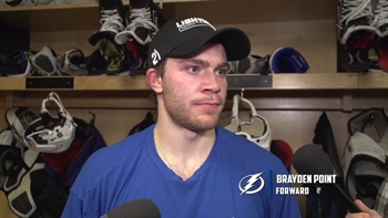 Brayden Point says Lightning's turnovers proved costly in Pittsburgh