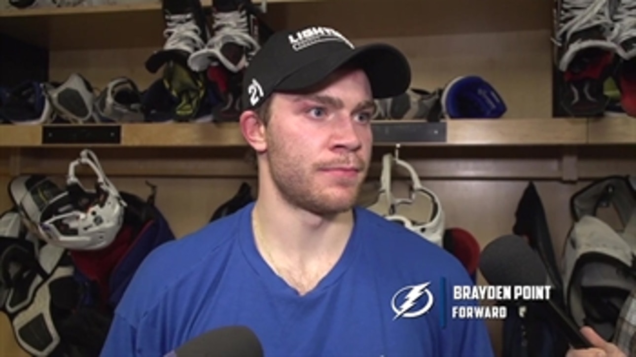 Brayden Point says Lightning's turnovers proved costly in Pittsburgh