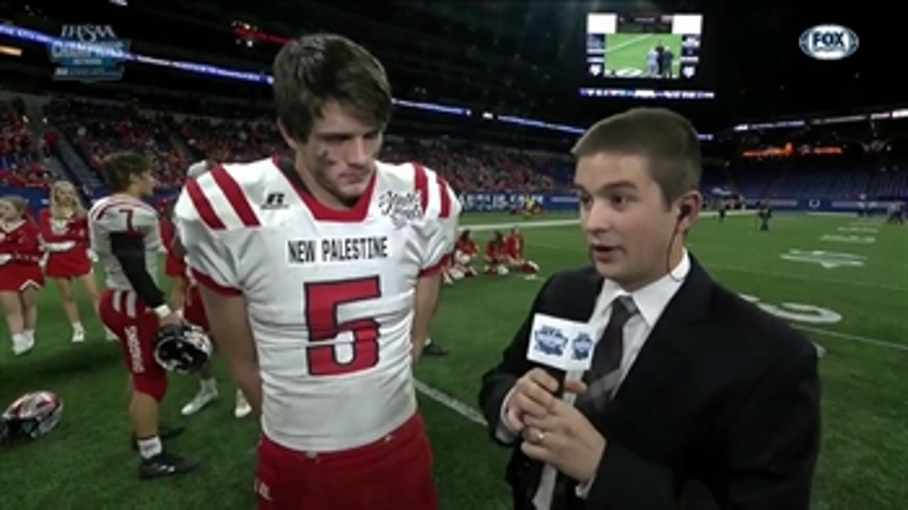 Eric Roudebush on New Palestine's state championship: 'It's kind of breathtaking'