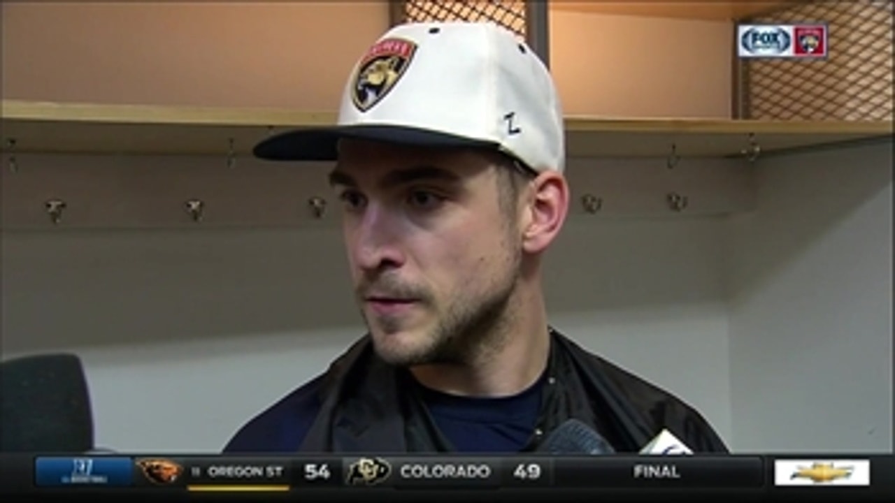 Colton Sceviour helps Panthers shut down Ducks