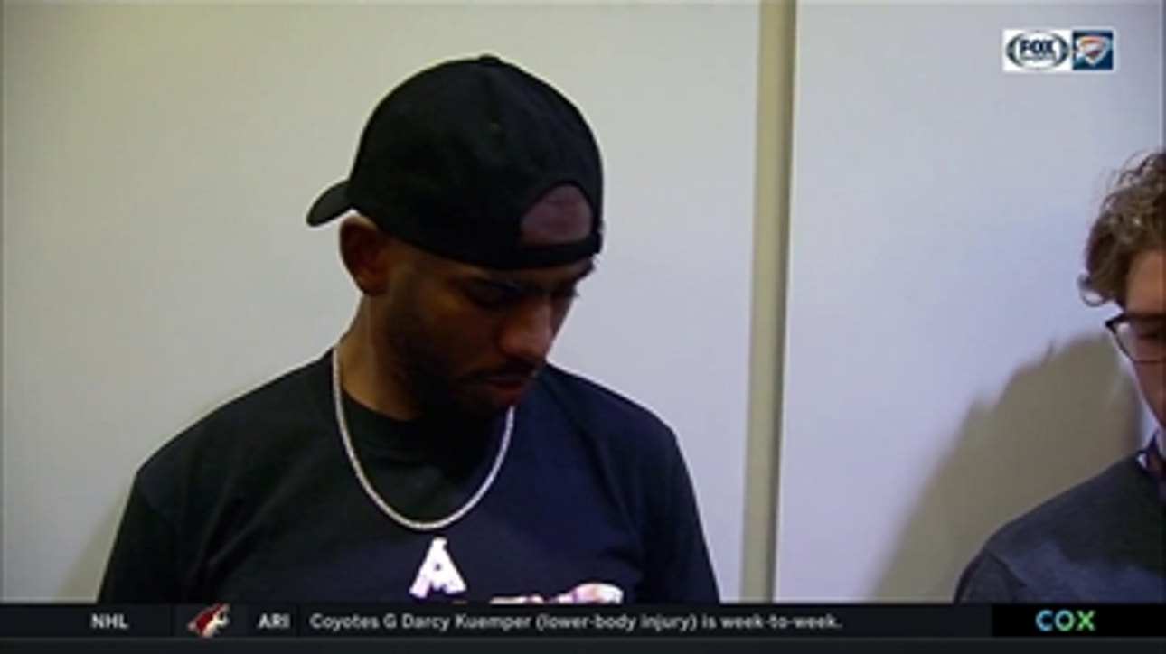 Chris Paul talks Thunder win against the Suns