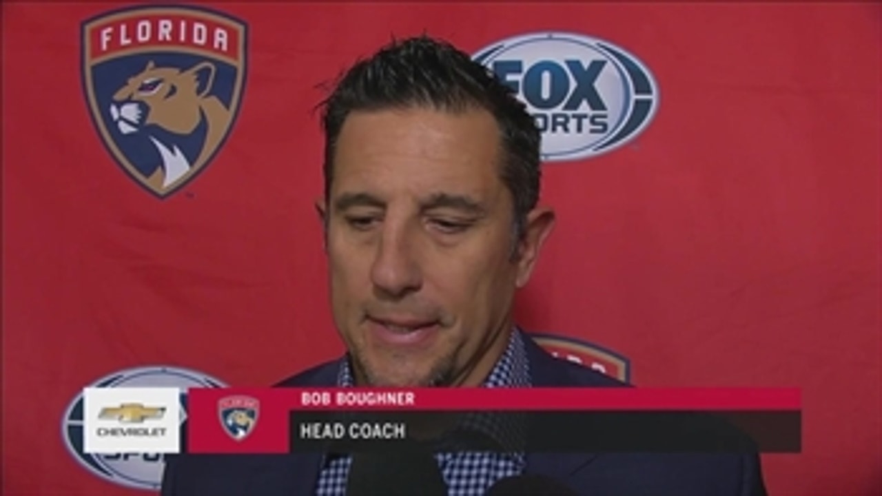 Bob Boughner: It's always tough to lose like this