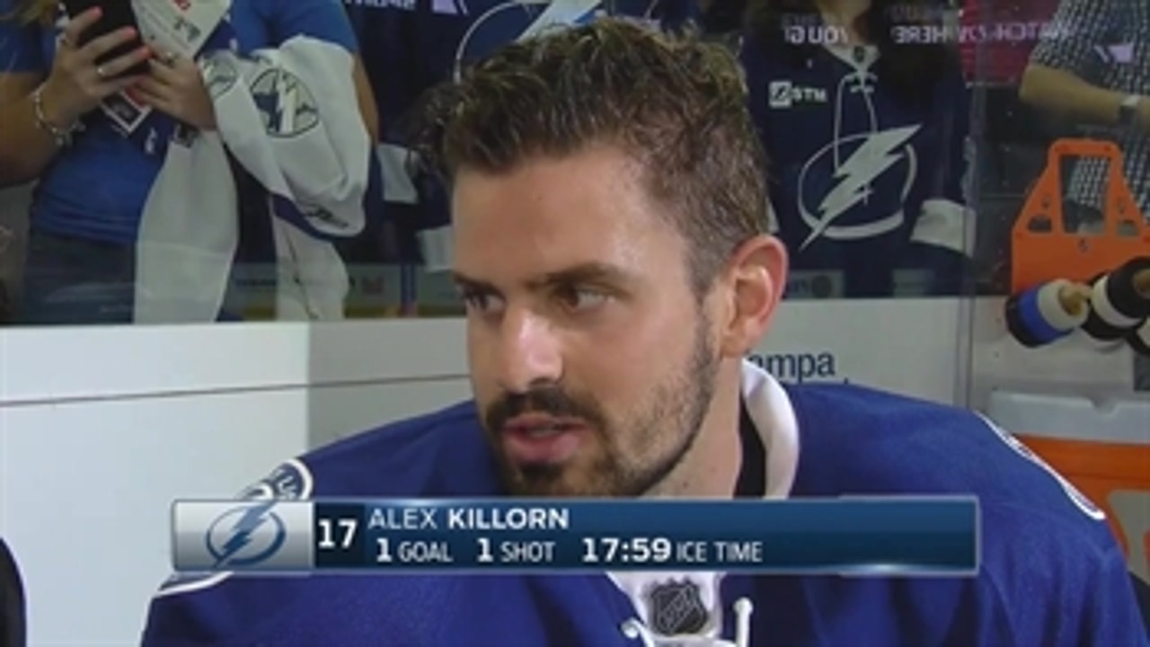 Alex Killorn on Stamkos goal: I guess all that golfing pays off