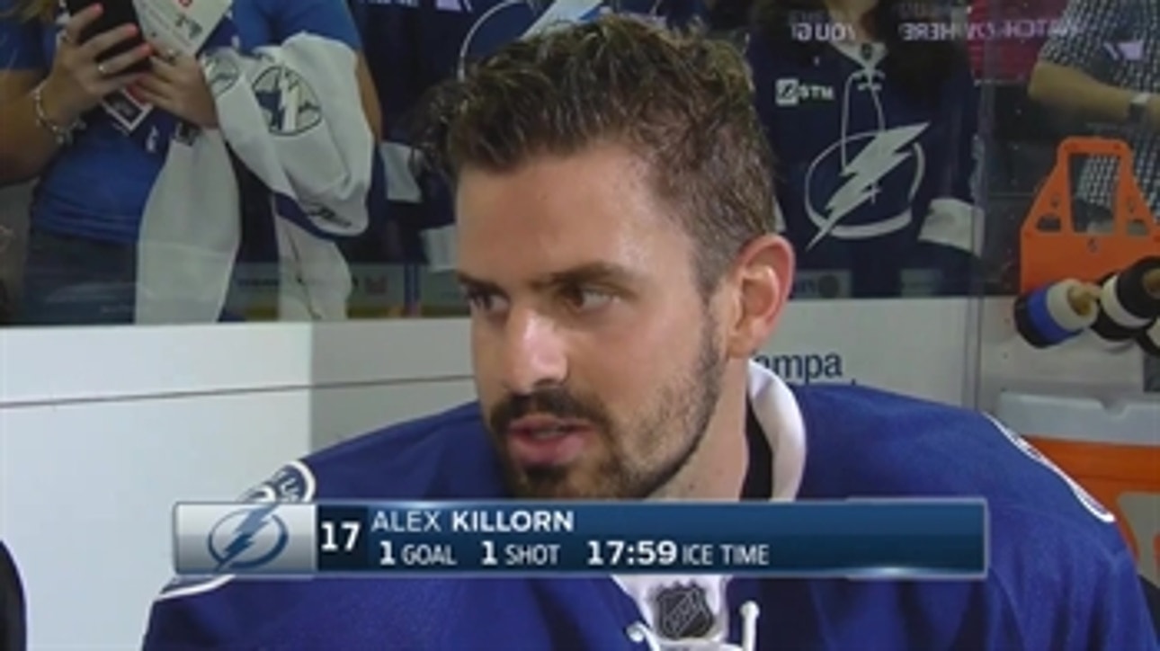 Alex Killorn on Stamkos goal: I guess all that golfing pays off