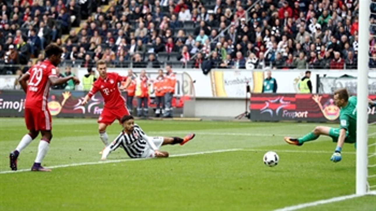 Joshua Kimmich restores Bayern's lead against Frankfurt ' 2016-17 Bundesliga Highlights