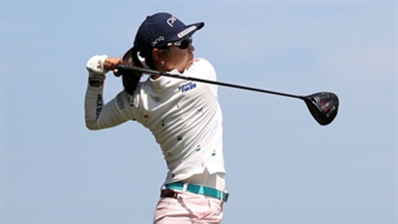 Mamiko Higa holds a one shot lead after the 2nd round at the 74th U.S. Women's Open