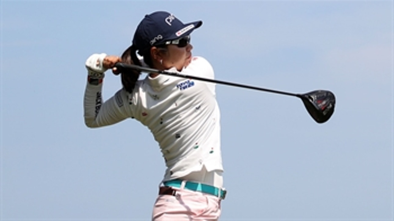 Mamiko Higa holds a one shot lead after the 2nd round at the 74th U.S. Women's Open