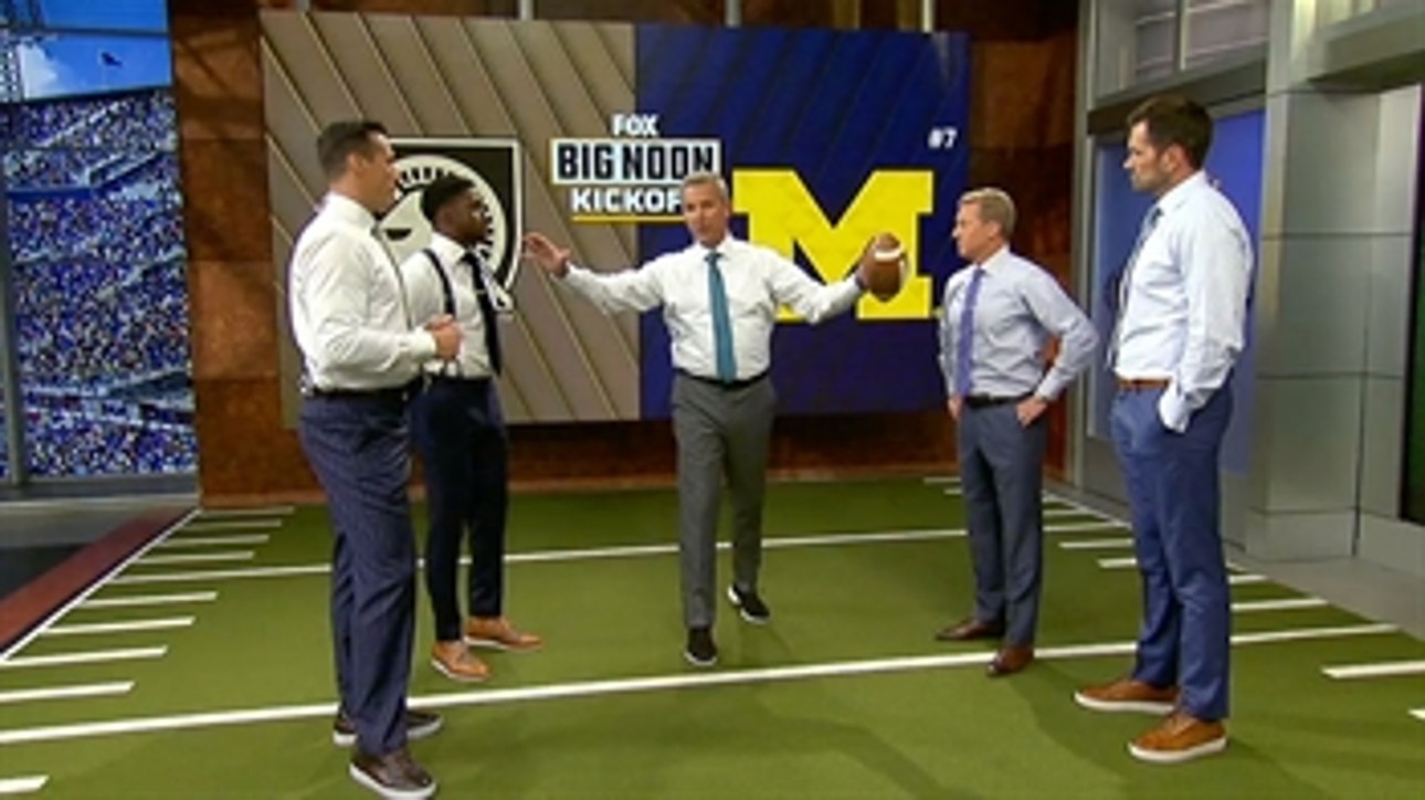 Urban Meyer breaks down Army's triple option and how Michigan will defend it