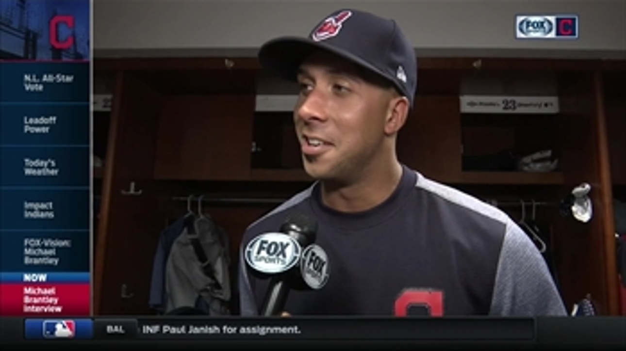 Michael Brantley is focused on his job, but appreciates fans' All-Star support