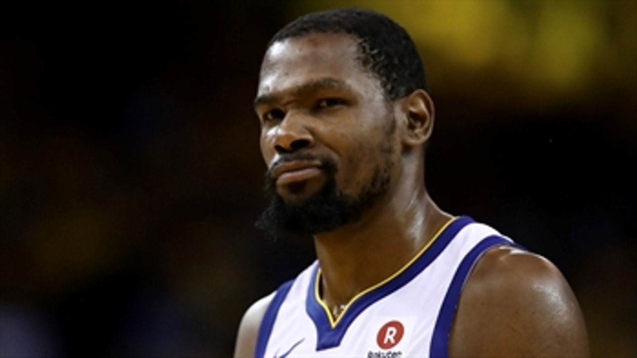 Skip Bayless defends Kevin Durant after HC Steve Kerr says 'he needs to be more aggressive'