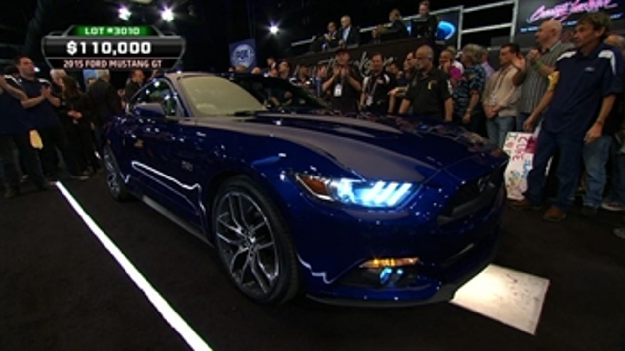 BJ: First 2015 Mustang GT Sold for Charity