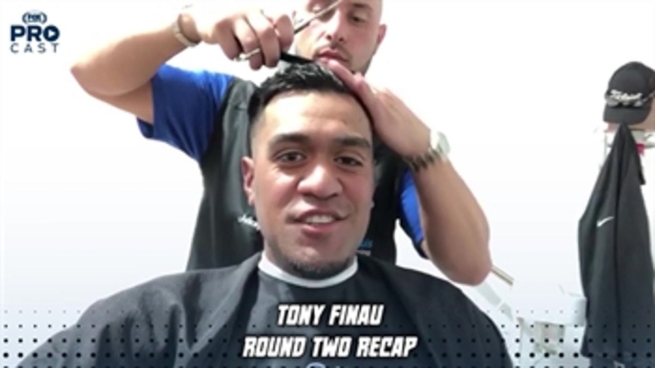 Tony Finau makes the cut and gets haircut before Round 3 of the 118th U.S. Open
