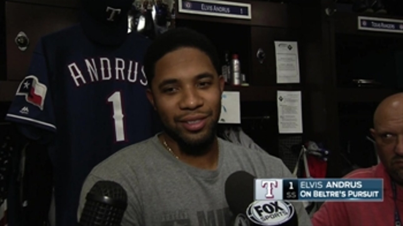 Elvis Andrus more excited about Beltre's 3000th hit