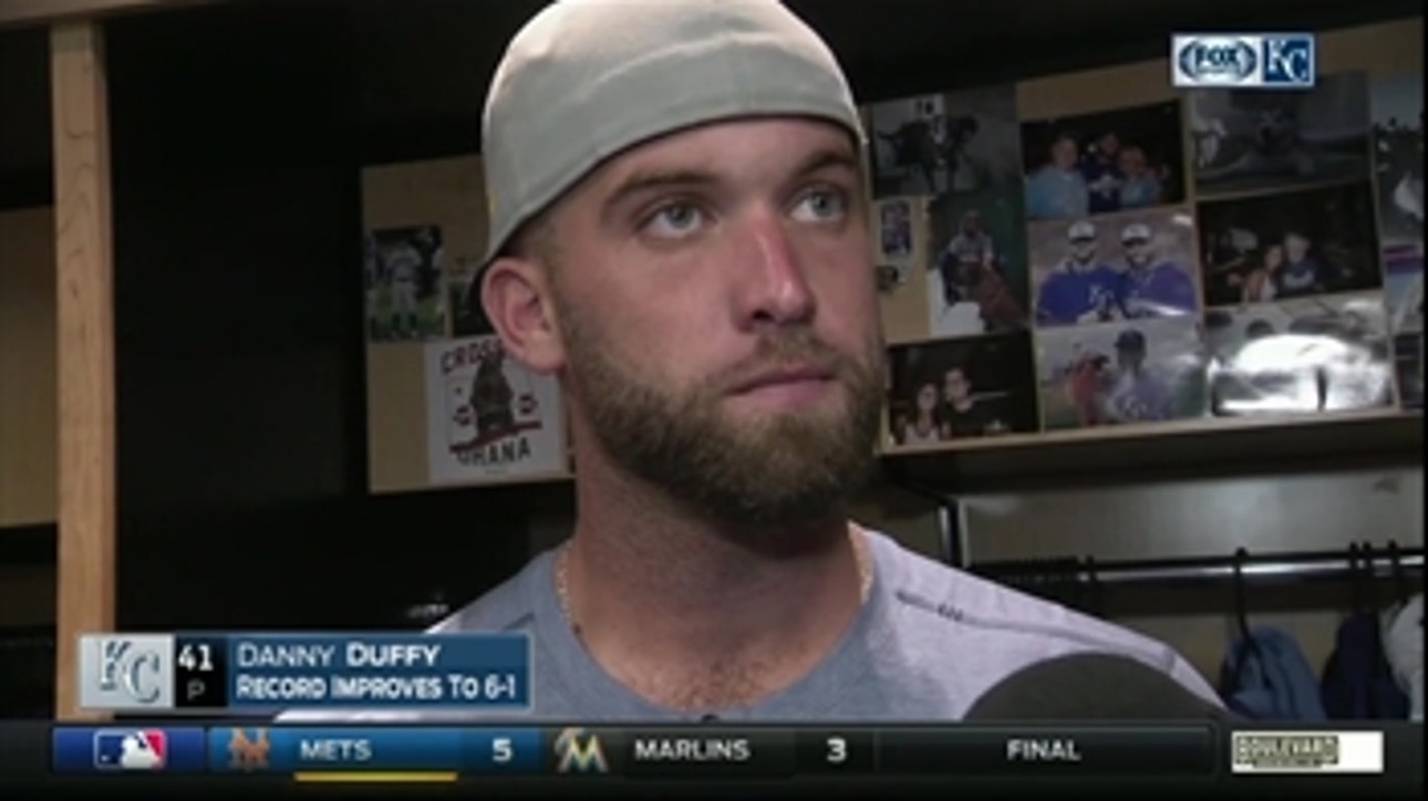 Danny Duffy talks about the value of making constant adjustments