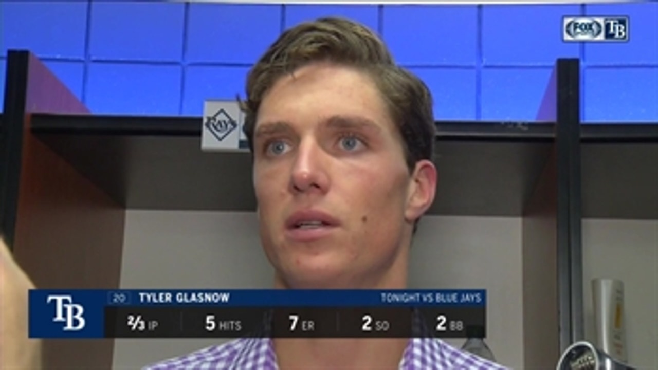 Tyler Glasnow on his start: ‘Just gotta forget about it, and go get the next one’