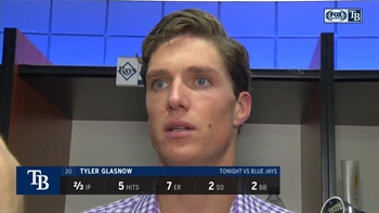 Tyler Glasnow on his start: 'Just gotta forget about it, and go get the next one'