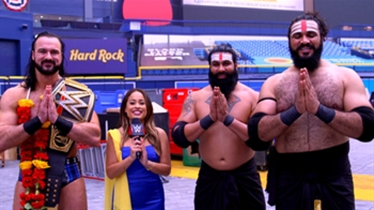 Indus Sher honored to share the ring with Drew McIntyre: WWE Network Exclusive, Jan. 26, 2021