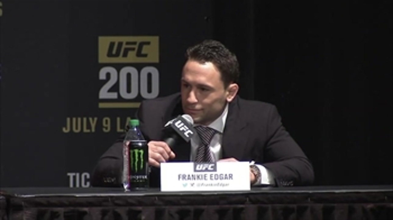 Frankie Edgar: Conor McGregor might be afraid of the result if he fights me