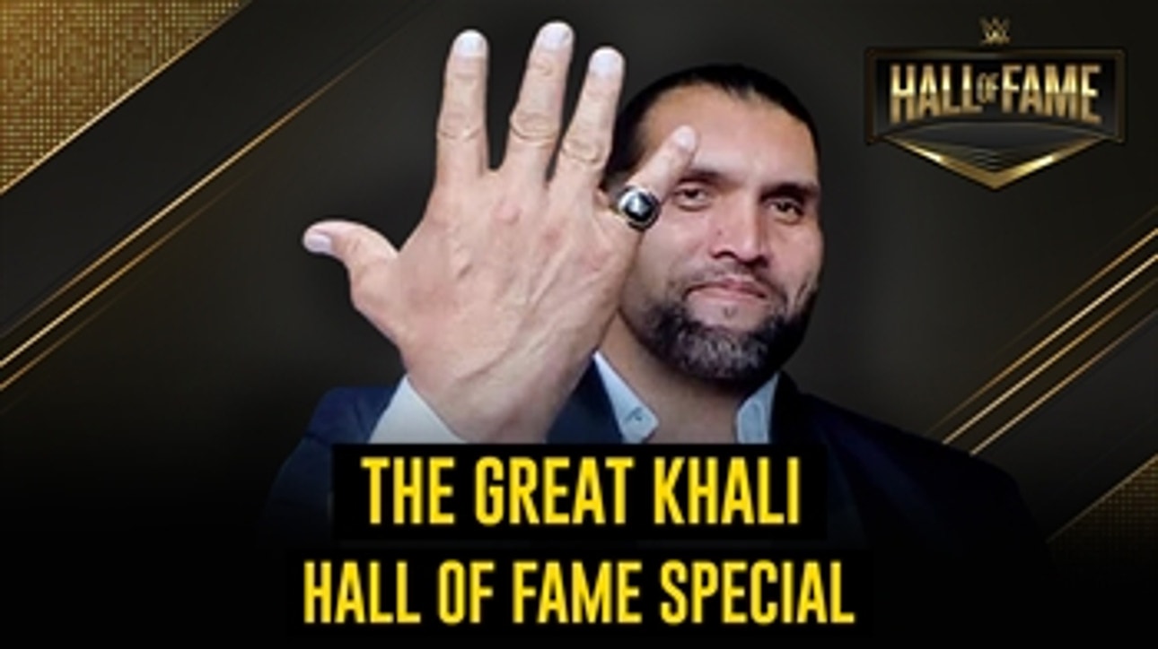 Edge, Rey Mysterio, Natalya and More WWE Superstars on The Great Khali ' Hall of Fame Exclusive: WWE Now India