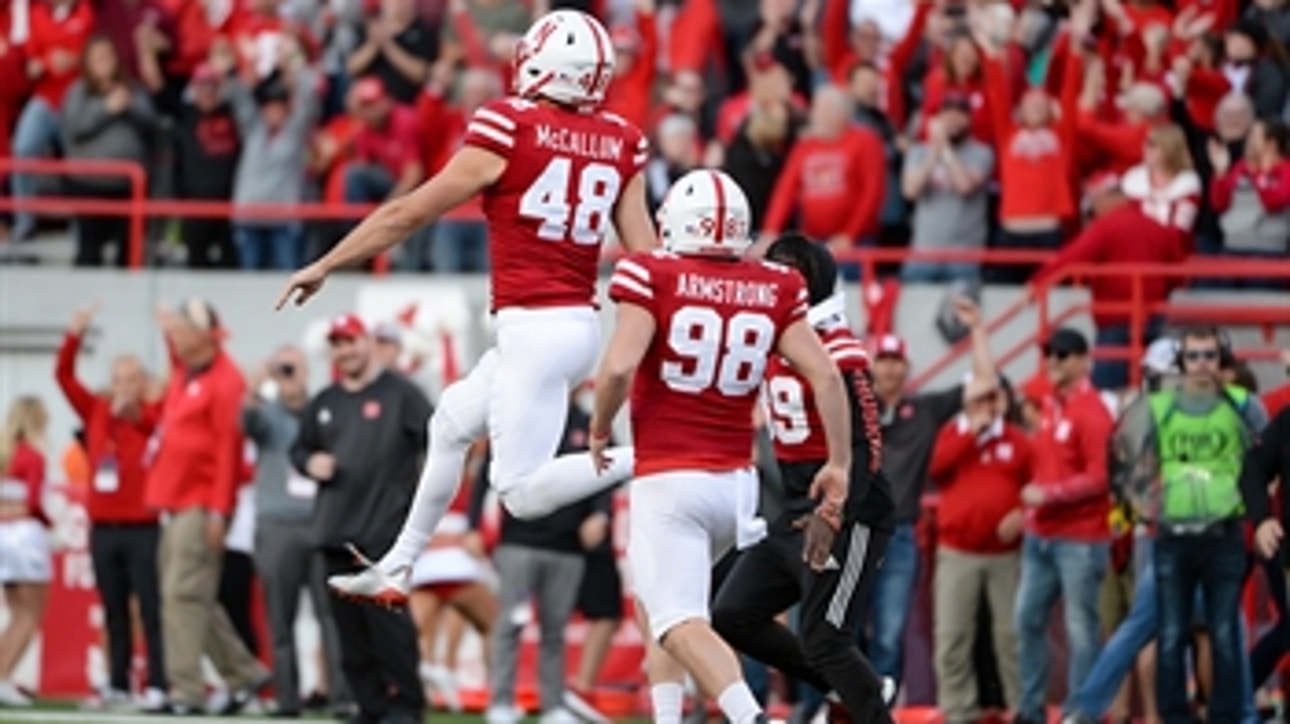 Nebraska defeats Northwestern on late field goal as time expires