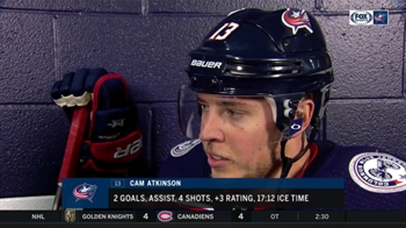 Cam Atkinson talks about how the team finds a way