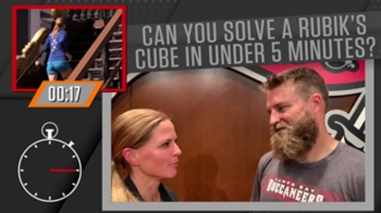 Ryan Fitzpatrick talks beards, his Rubik's cube talent, and more ' 1 UP 1 DOWN WITH SHANNON SPAKE