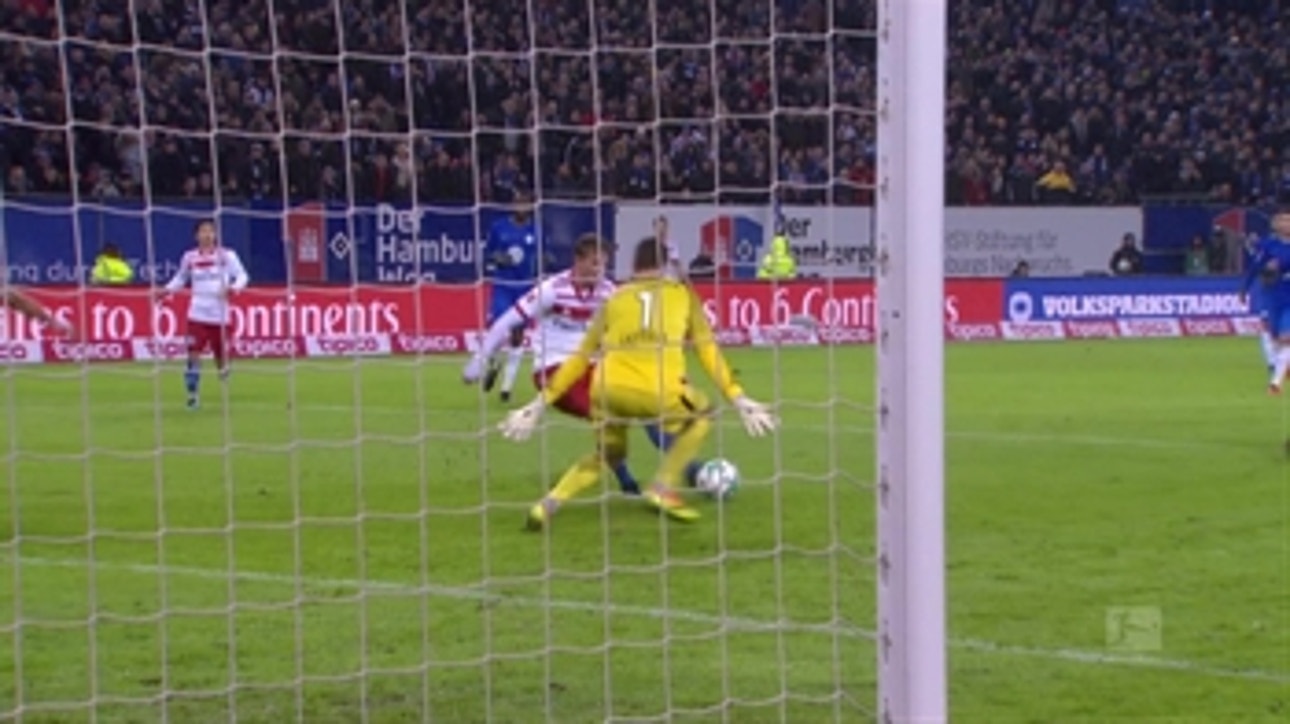 Hamburger SV vs. VfL Wolfsburg | 2017-18 Bundesliga Highlights