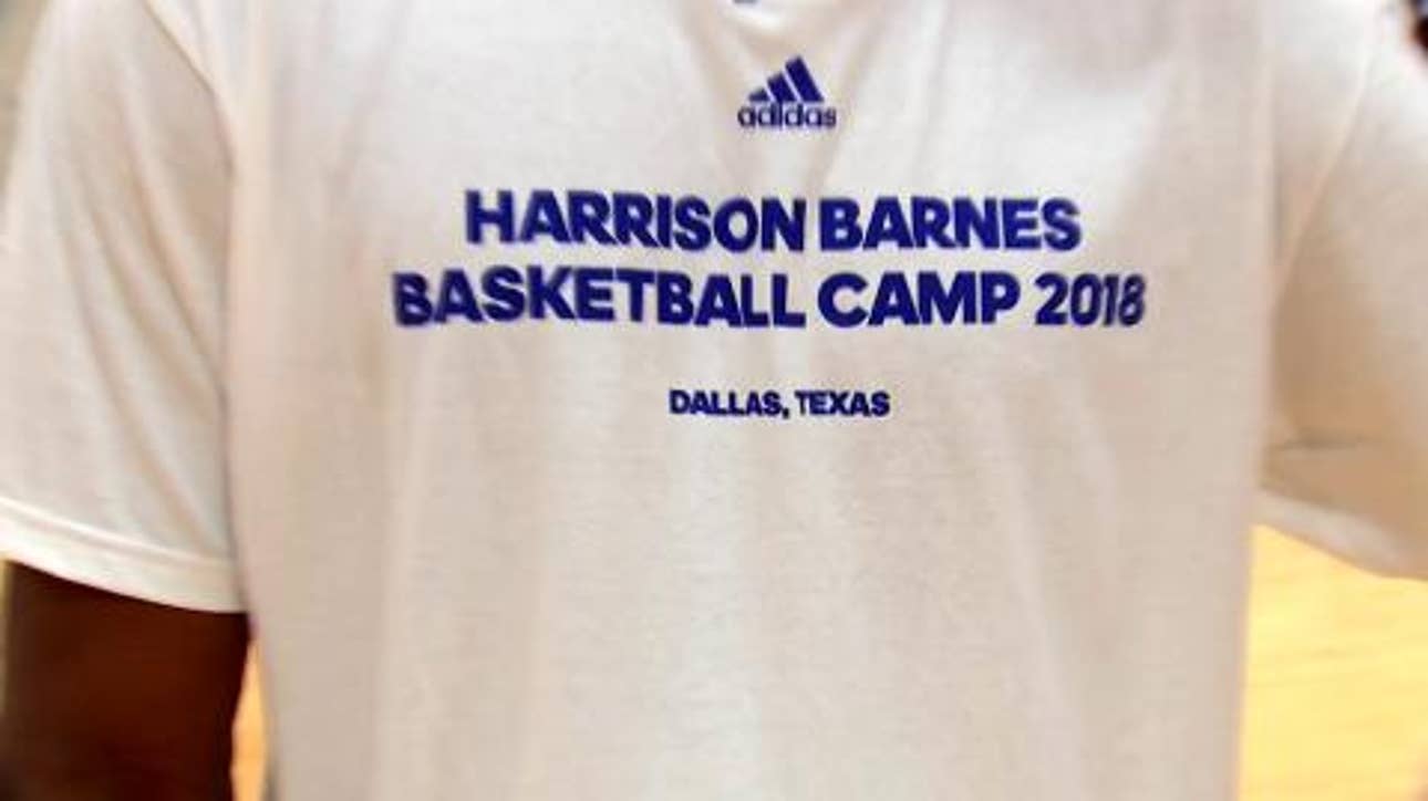 Harrison Barnes Basketball Camp 2018 ' Mavs Insider